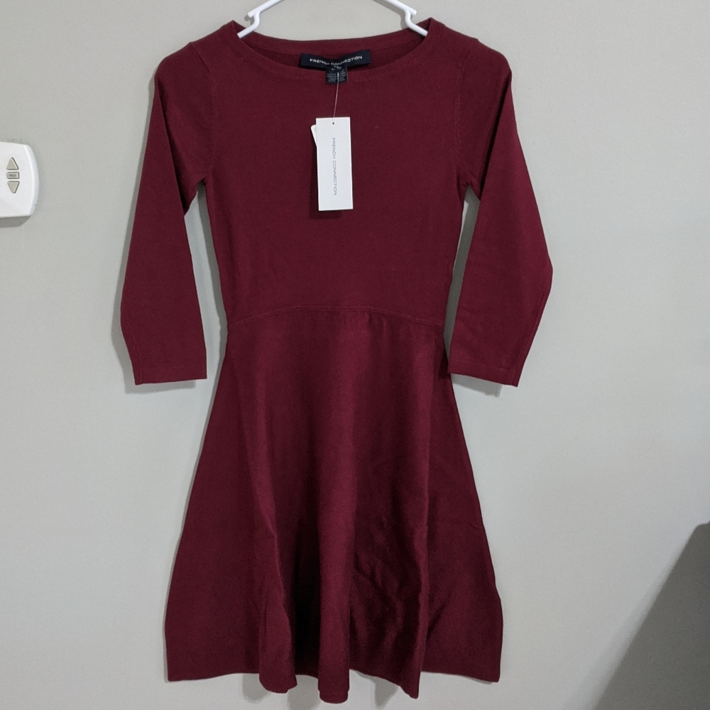 French Connection Stretch Sweater Dress